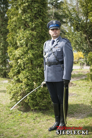 Uroczystości posadzenia Dębu Pamięci Aspiranta Aleksandra Rozbickiego