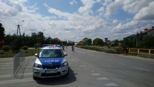 Zabezpieczaliśmy wyścig kolarski