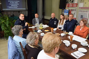 Spotkanie z seniorami i debata z mieszkańcami Cegłowa