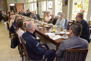 Spotkanie z seniorami i debata z mieszkańcami Cegłowa