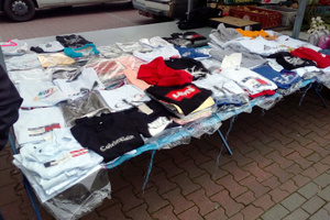 „Podróbki” za ponad 110 tys. zabezpieczone przez policjantów