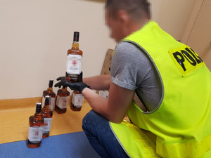 Alkohol zatrzymany przez policjantów