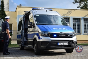 Specjalistyczny sprzęt dla policjantów ruchu drogowego