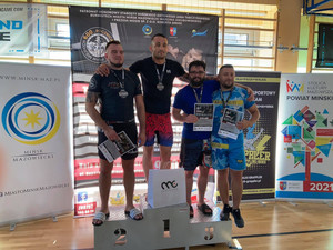 Policjanci podczas zawodów No Gi Grappler Cup