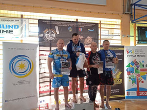 Policjanci podczas zawodów No Gi Grappler Cup