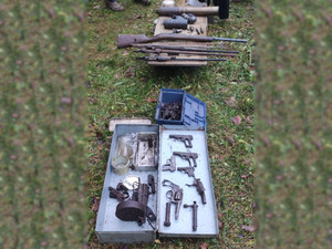 Narkotyki, części broni i amunicja zabezpieczona przez mińskich policjantów