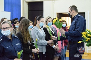 Dzień kobiet w komendzie